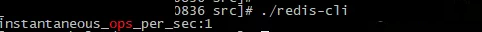 redis-cli 查看 ops